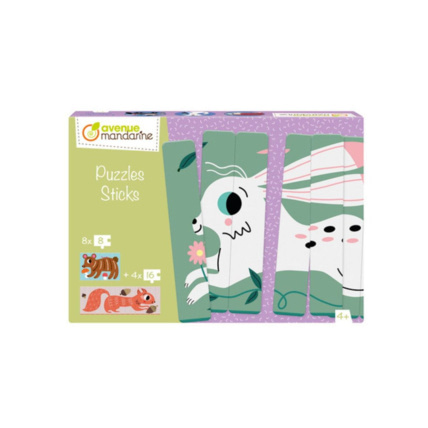 Avis Puzzle sticks Animaux de la forêt avenue mandarine 1