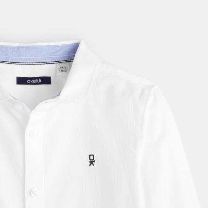 Avis Chemise classique blanche garçon OKAIDI 4
