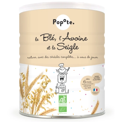 Avis Les Céréales Blé, Avoine et Seigle Popote 1