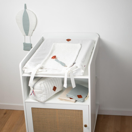 Avis Housse de matelas à langer en Lin Lavé Sevira Kids 7