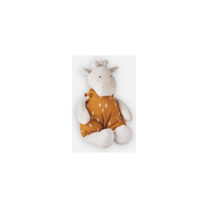Avis Peluche Tiga en veloudoux et mousseline de coton BIO NOUKIE'S 1