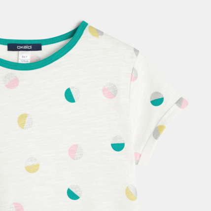 Avis T-shirt à rayures colorées fille OKAIDI 2