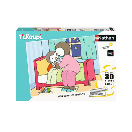 Avis Puzzle T'choupi fait dodo - de 4 ans RAVENSBURGER 1