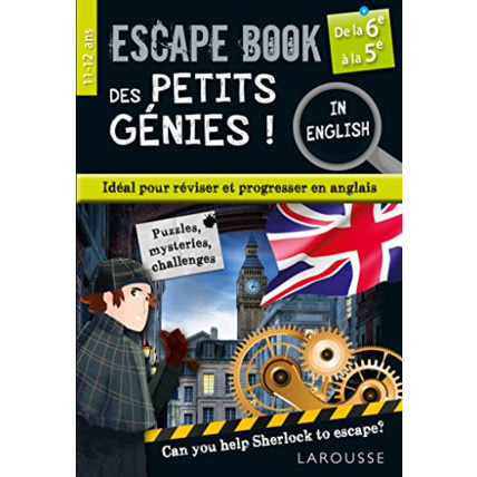 Avis Escape book des petits génies in english de la 6e à la 5e LAROUSSE 1