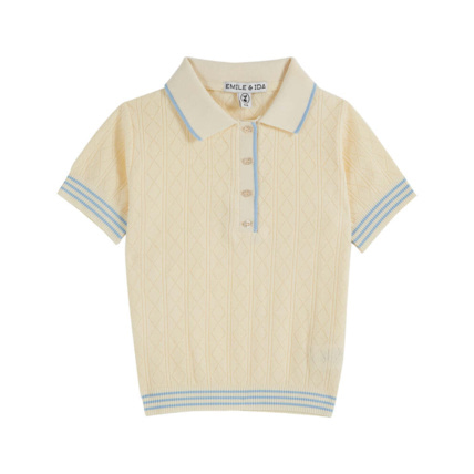 Avis Polo Crème Flocon Emile et Ida 1