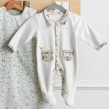 Avis Pyjama 1 mois avec col Promenons-nous Sauthon 2