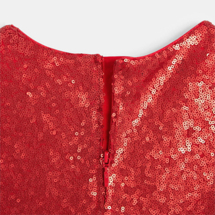 Avis Robe à sequins rouge fille OKAIDI 5