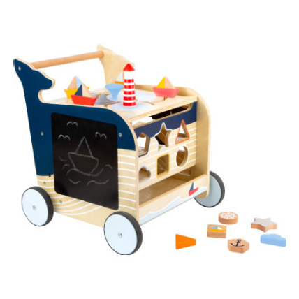 Avis Chariot de marche enfant baleine bois SMALL FOOT 1