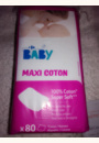 avis Maxi carrés de coton (x80) par 
