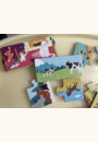 avis Puzzle - Maman et ses petits - Découverte des animaux - 4x2 pièces par Julie