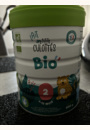 avis Lait de suite 2ème âge Bio de 6 à 12 mois par Tijania