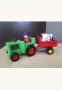 avis Playmobil 1.2.3 - Fermier et tracteur par Maylis