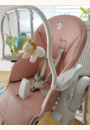 avis Chaise haute bébé évolutive avec barre de jeu par Amanda