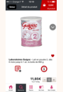 avis Lait 2ème âge Optipro dès 6 mois par Allison