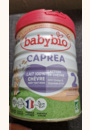 avis Lait Caprea 2ème âge 6-12 mois - Lait de chèvre bio par Lucy