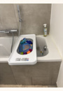 avis Plateau de bain avec panier extensible par Camille