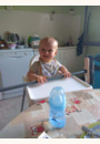 avis Chaise haute avec ceinture Antilop par Lydie
