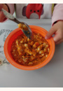 avis Le Petit Plat orange : bœuf, carottes, orge perlé par Sophie