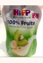 avis Poires Kiwiw Bananes 100% fruits - 4 coupelles x 100g - 8 mois par Nouné