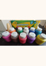 avis Pots de peinture lavable (x10) par Sarah