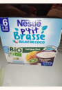 avis P'tit Brassé BIO VEGETAL Mangue, Kiwi au Lait de coco par Émilie