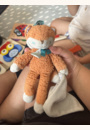 avis Doudou Tiwipi renard - taille 30 cm par Claudia