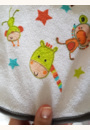 avis Bavoir en coton bio Mots d'enfants par Laura