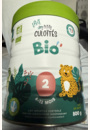 avis Lait de suite 2ème âge Bio de 6 à 12 mois par Ophélie