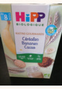 avis Céréales Bananes Cacao - 1 boîte x 250g - dès 8 mois par Gwenaelle