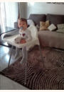 avis Chaise haute avec ceinture Antilop par Mélissa 