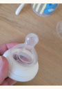 avis Biberon Tétine Plate Stitch à poignées amovibles 300ml +6m par Carine