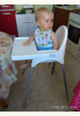 avis Chaise haute avec ceinture Antilop par Lydie