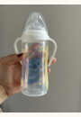 avis Biberon Tétine Plate Stitch à poignées amovibles 300ml +6m par Mélina