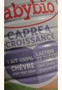 avis Lait Caprea 3ème âge Croissance - Lait de chèvre bio par Maria
