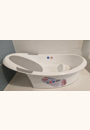 avis Baignoire bébé avec support antidérapant intégré et appui-tête souple par Astrid