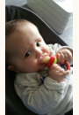 avis Grignoteuse / Tétine d'alimentation en silicone ClevaFeed par Marie Charlotte