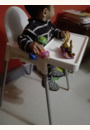 avis Chaise haute avec ceinture Antilop par Haminase