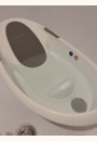 avis Baignoire bébé avec support antidérapant intégré et appui-tête souple par Océane