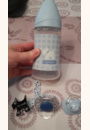 avis Set Biberon col large physio 270 ml + Sucette + Attache-sucette (0-6 mois) - Scottish par Emeline