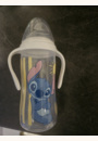 avis Biberon Tétine Plate Stitch à poignées amovibles 300ml +6m par Elleye