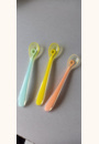 avis Cuillères bébé 1er âge silicone (x5) par Laetitia