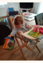 avis Chaise haute extra pliante dossier lattes galbées par Dorothee
