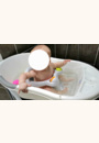 avis Baignoire bébé avec vidange + grand support de baignoire par Emilie