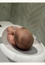 avis Baignoire bébé avec support antidérapant intégré et appui-tête souple par Morgane