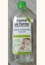 avis Huile corporelle massage de bébé par Nathalie