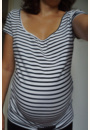 avis T-shirt de grossesse à message par Farrah