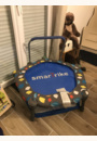 avis Folding Activity Center Trampoline 3-in-1 par Gabrielle