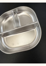 avis Assiette compartimentée en inox micro-ondable par Discours