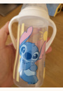 avis Biberon Tétine Plate Stitch à poignées amovibles 300ml +6m par Carine