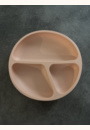 avis Lot de 2 assiettes à ventouse en silicone avec compartiments, 2 cuillères et 2 fourchettes par Marina